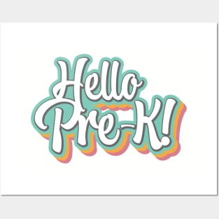 Hello Pre-K Posters and Art